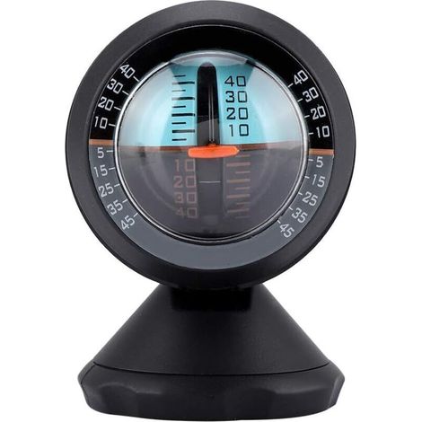 Neigungsmesser für Fahrzeuge, Neigungsanzeiger, Verkehrssicherheitsinstrument, ABS-schwarzer Winkel-Neigungsanzeiger mit hoher Empfindlichkeit