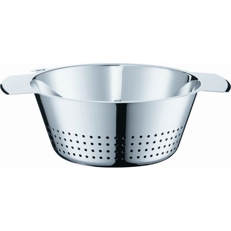 Rösle Sieb Silber 24 cm aus Edelstahl