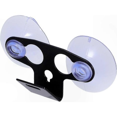 Support de ventouse pour pare-brise GPS voiture - Support réglable pour radars, berceau de fixation en plastique et accessoires de suspension (1/2)