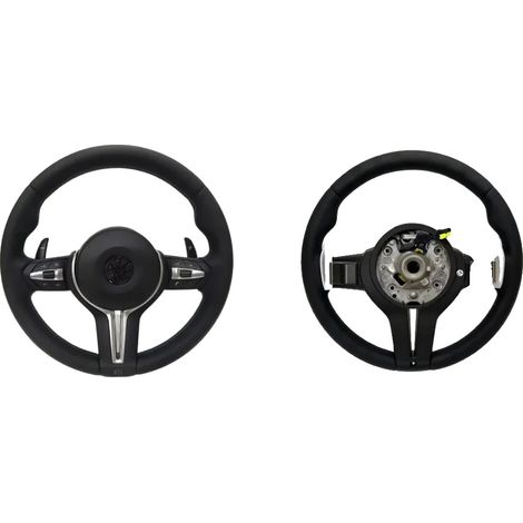 Volante in fibra di carbonio/pelle, design sportivo, M3 con airbag (1/2)