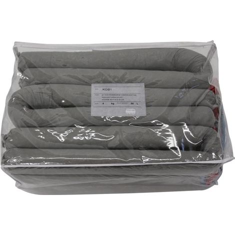 Schöller Notfallset, Tasche, Inh. grau, Aufnahme 50L PP-Bindevlies hohe Aufnahmekapazität (1/4)