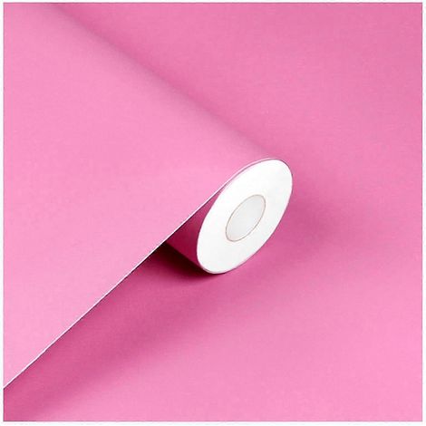 Décor mural adhésif PVC uni imperméable, stickers muraux pour chambre d'enfant et salon, décalcomanies résistantes à l'eau, revêtement décoratif autocollant pour pièce de vie (1/5)