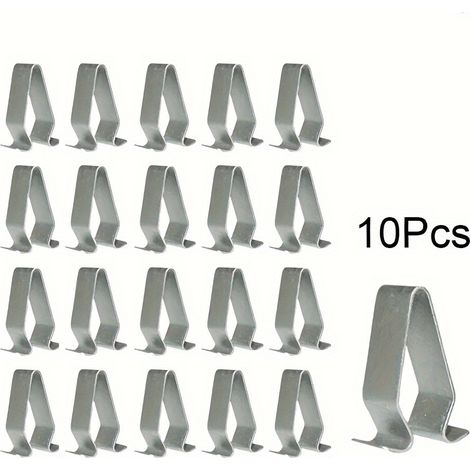 10 robuste Türverkleidungsclips aus Metall, passend für 22-mm-Befestigungspunkte am Golf 6, kompatibel mit AUDI A4/A6