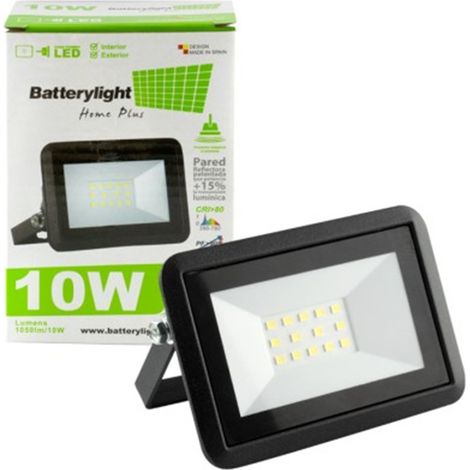 Spot LED extra-plat - 10w 750lm, ÉCLAIRAGE À BATTERIE.