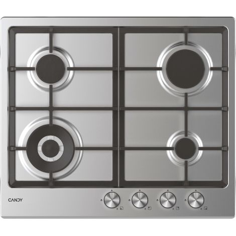 Candy ESSENZA CDIH6GBFE4WX. Colore del prodotto: Acciaio inox, Posizionamento dell'apparecchio: Da incasso, Dimensione della larghezza del piano cottura: 60 cm. Tipo di controllo: Manopola, Posizio... (1/5)