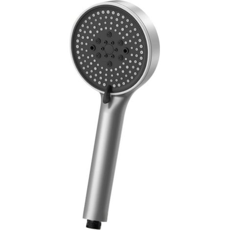 Cabezal de ducha de mano AquaJet Pro: alta presión, 5 chorros para personas mayores y niños, ideal para el hogar y el gimnasio. (1/5)