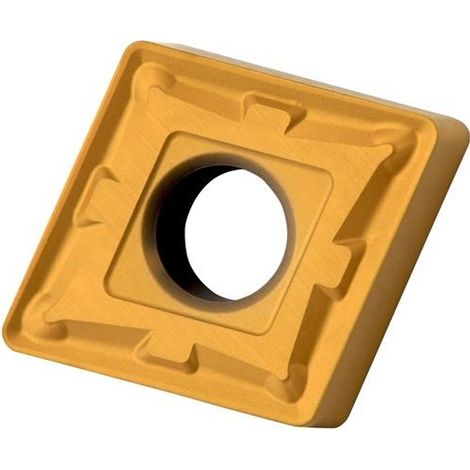 Placa  de  corte  reversible  ISO  CNMG  120408E-M:6640  D.5,16mm  con  recubrimiento  MT-CVD  Oro (1/2)