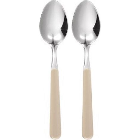 Excelsa cucchiaini Trendy caffè acciaio inox crema 2 pezzi