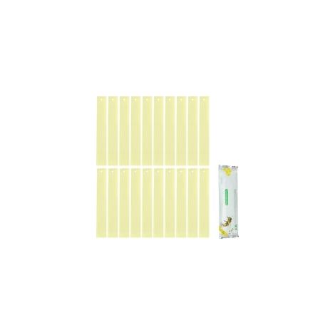 Confezione da 20 strisce di fluvalinato per apicoltura, trattamento contro la varroa (acaro giallo) negli alveari. (1/5)
