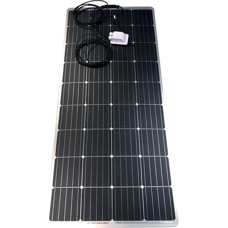 [JAMAIS UTILISE] Panneau Capteur Solaire Souple EZA SOLAR 180W Semi-Flex PERC 24V Camping-Car Fourgon - 418250 (1/5)