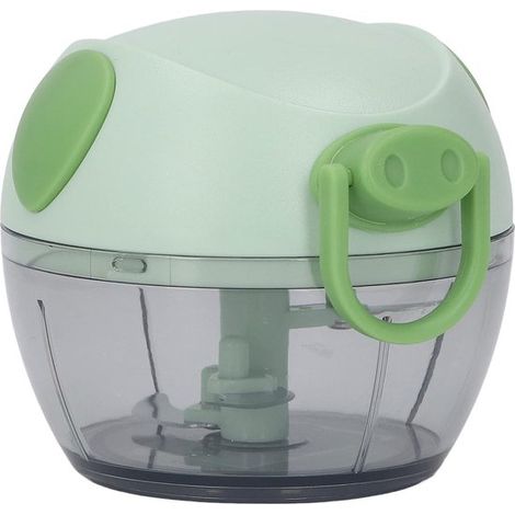 Spremiaglio manuale, macinino per aglio e robot da cucina a funzionamento manuale, mini spremiaglio e tritacarne multifunzionale per la cucina (1/5)