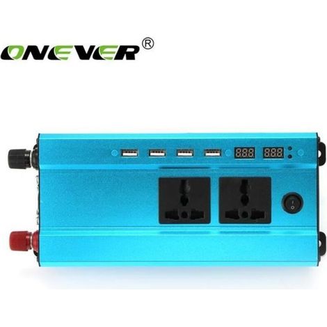 Convertisseur Pur Sinus 4000W 24V 220V - Bleu