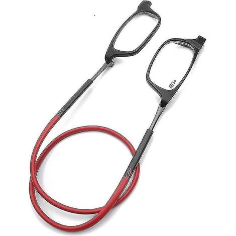 TR90 Tragbare und faltbare magnetische Lesebrille für Damen und Herren (1/4)