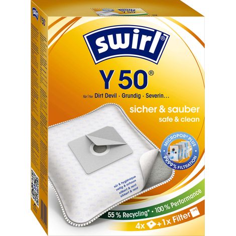Swirl Y50 AirSpace Staubsaugerbeutel 4 St. (1/3)