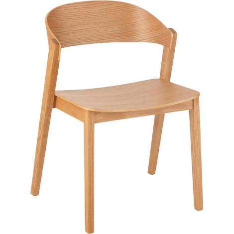 Chaise en Bois "Laga" 75cm Naturel (1/5)