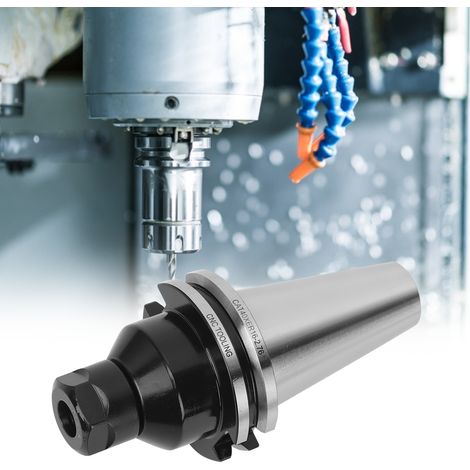 CAT40-ER16 2,76 po Porte-outil de précision standard américain, mandrin de serrage pour usinage CNC, goujon de traction (1/5)