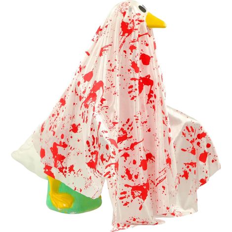 Halloween Dekorationen Halloween Ente Geist Deko 58cm