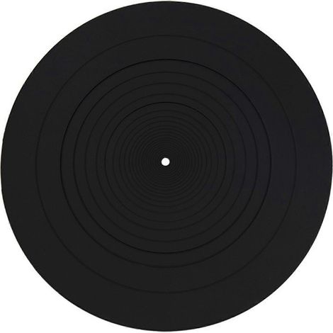 Tapis de plateau en caoutchouc et silicone de 30 cm (12 pouces) pour platine vinyle 33 tours (1/5)