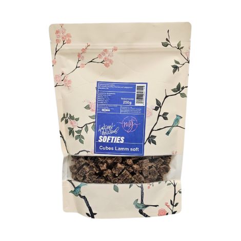 Cubetti di agnello semi-morbidi 250 g senza glicerina adatto a persone allergiche Il mio fottuto delizioso (1/3)