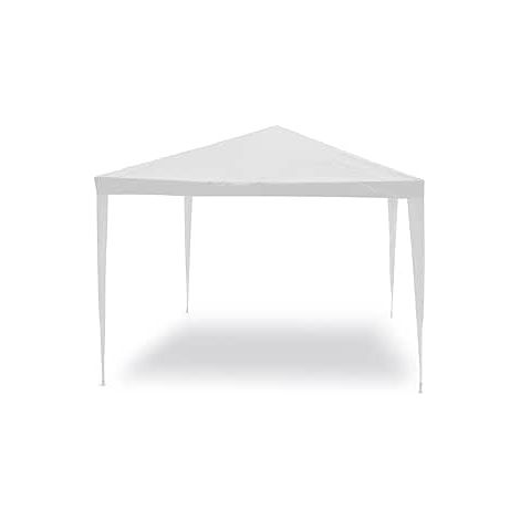 Garden – Gazebo Easy blanc 3x4 m – Structure tubulaire en acier – Couverture PE 110 g/m² – Pour chantiers extérieurs et événements (1/3)