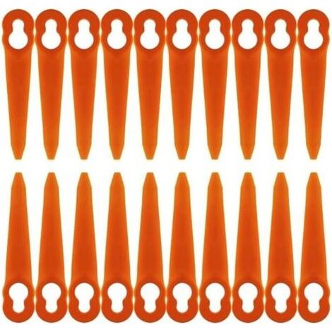 Pair 100 lames pour Stihl PolyCut 2-2 PolyCut 3-2, FSA 45 FSA 57 FSE 52, lames en plastique pour tondeuse sans fil Stihl (1/5)