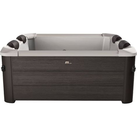 Spa rigide 6 personnes – 850 litres – 160x65 cm – 120 jets d'air – Chauffage 2200W – Application mobile MSpa (1/10)
