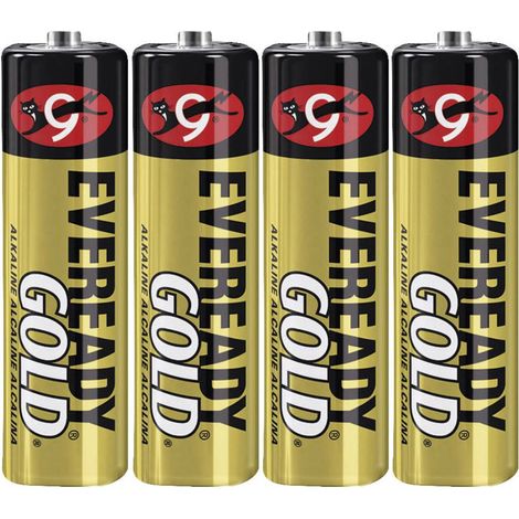 Batteria AA LR6, alcalina 1,5V eveready gold B4 (1/5)