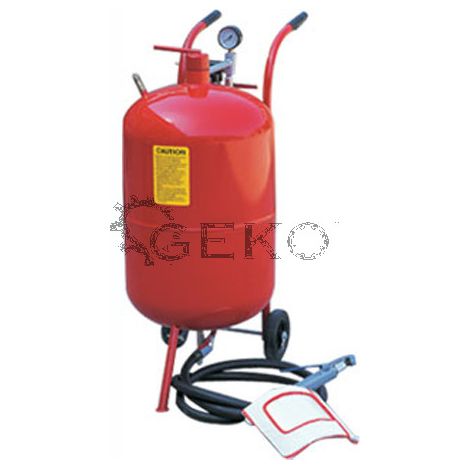 Geko G02019 Sand Blaster - Réservoir à pression (38 L), couleur bleue