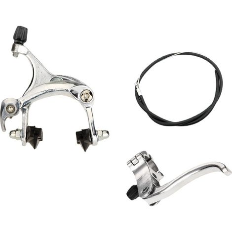 Systèmes de freins arrière adaptés aux vélos à pignon fixe, aux vélos de route et aux vélos de type cruiser, y compris les systèmes de freins à étrier et les systèmes de freins à tirage latéral.