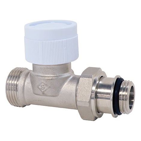 Corps thermostatique droit mâle 3/4 EK - mâle 1/2" (15/21) - Somatherm