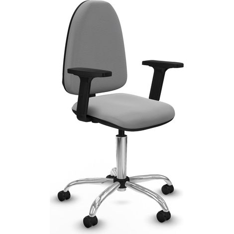 Piqueras y Crespo Silla de Oficina Aýna Gris Claro (1/3)
