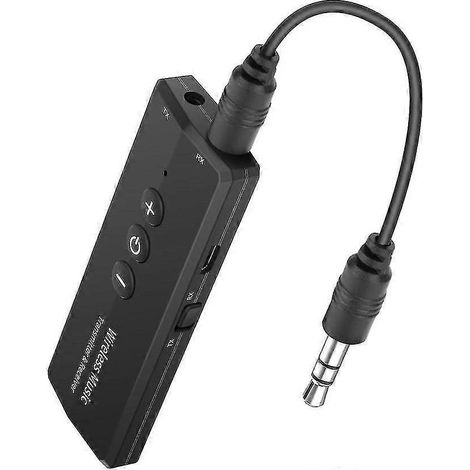 Émetteur Bluetooth 5.0, adaptateur émetteur-récepteur de charge sans fil portable (compatible TV), récepteur audio pour système audio de voiture (1/5)