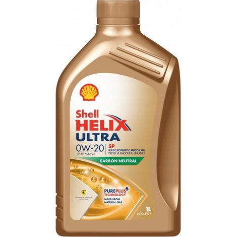 Olio motore Shell Helix Ultra SP 0W20 1L