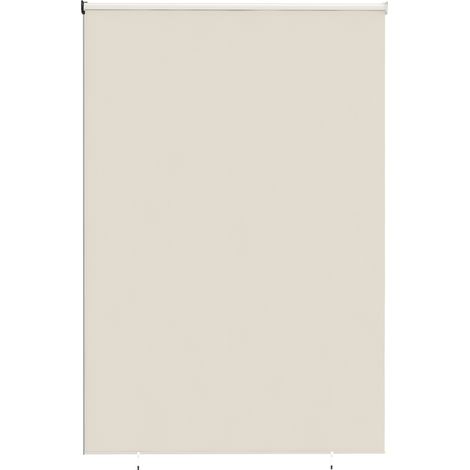 Store Enrouleur Misthollow Anti-UV Imperméable Protection Solaire Extérieur Crème 240x160cm (1/5)