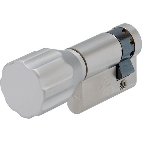 ABUS Mezzo cilindro 10/K45 - Semicilindro con pomello rotondo per bloccare senza chiave