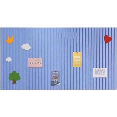 Lavagna in feltro per presentazioni 60 x 40 cm. Grande bacheca. Lavagna decorativa in feltro per messaggi. Lavagna fotografica pieghevole. Vision board per scuole, case e cucine. (1/5)