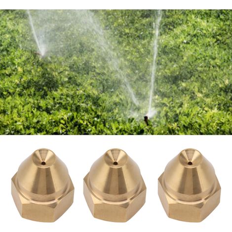 10 buses de refroidissement par micro-pulvérisation atomisante entièrement en cuivre pour la suppression de la poussière, destinées aux mines et à l'irrigation des pelouses (G3/4"). (1/5)