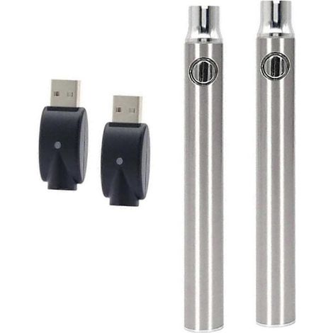 Lot de 2 fers à souder électriques portables, outil de soudage avec batterie 350 V et pointes chauffantes pour filetage 510, outils de réparation et de soudage électronique. (1/5)