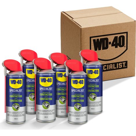 Pack de 6 unidades de Specialist Limpiador de contactos de 400ml