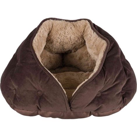 Malu igloo 47×27×41cm colore marrone/marrone chiaro