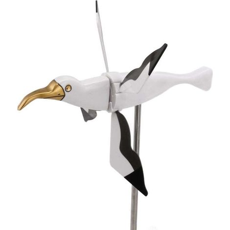 Seagull Windmill, Holiday Gift, Garden Decoration, Whirligig Asuka Series MUMU (1/4)