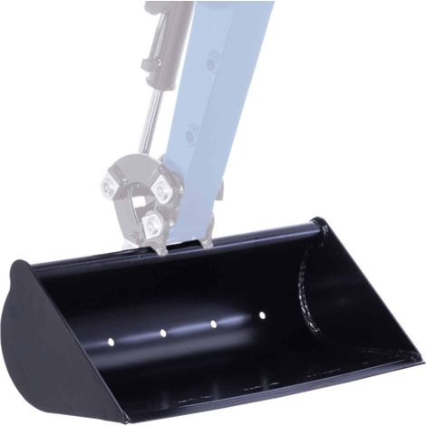Scheppach Godet de terrassement compatible mini pelle EXC815 - largeur 70 cm - capacité 62 l/0,062 m³ (1/3)