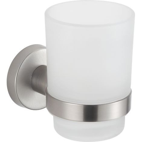 Mexen Remo vaso para cepillos de dientes, níquel cepillado - 7050738-97 (1/2)