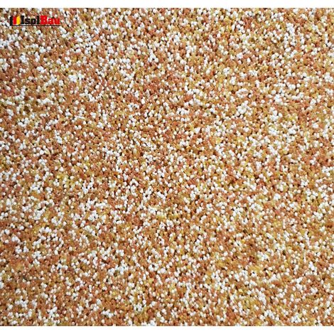 IsolBau Set Intonaco per Mosaico Mosaikputz BP40 5kg + Primer al Quarzo Quarzgrund 1,5kg (1/2)