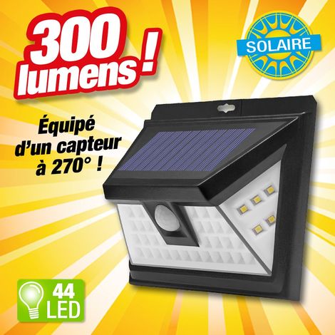 PROJECTEUR DETECTEUR DE MOUVEMENTS à énergie solaire 44 LED (1/3)