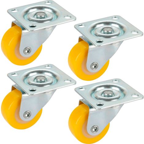dörner + helmer 450128 Ruota girevole Diametro ruota: 30 mm Capacità di carico (max.): 20 kg 4 pz.