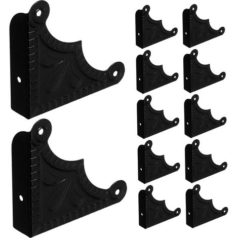 Lot de 20 protections d'angle métalliques pour boîtes décoratives (1/5)
