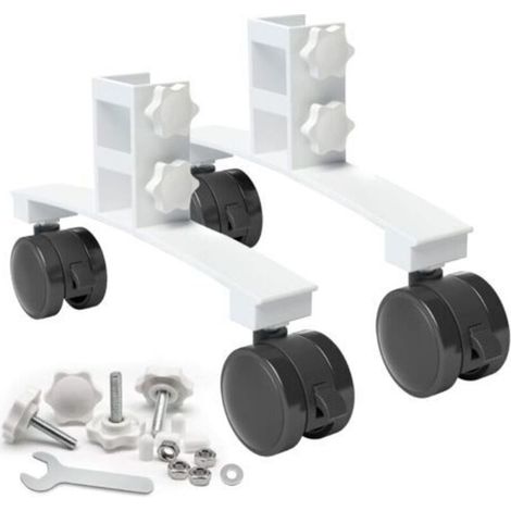 Lot De 2 Pieds De Chauffage Infrarouge, Universels - Pieds Robustes Pour Une Utilisation Autonome Du Chauffage Électrique - Convient Pour Différentes Marques Et Modèles Avec Cadre (1/4)