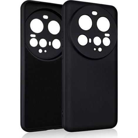 Custodia in silicone Beline per Xiaomi 15 Ultra, nera (1/3)