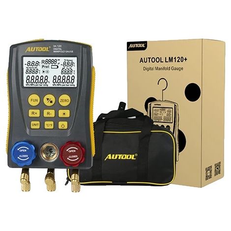 Manómetro digital, conectividad Bluetooth, comprobador de presión y vacío, LM120 1 (1/2)